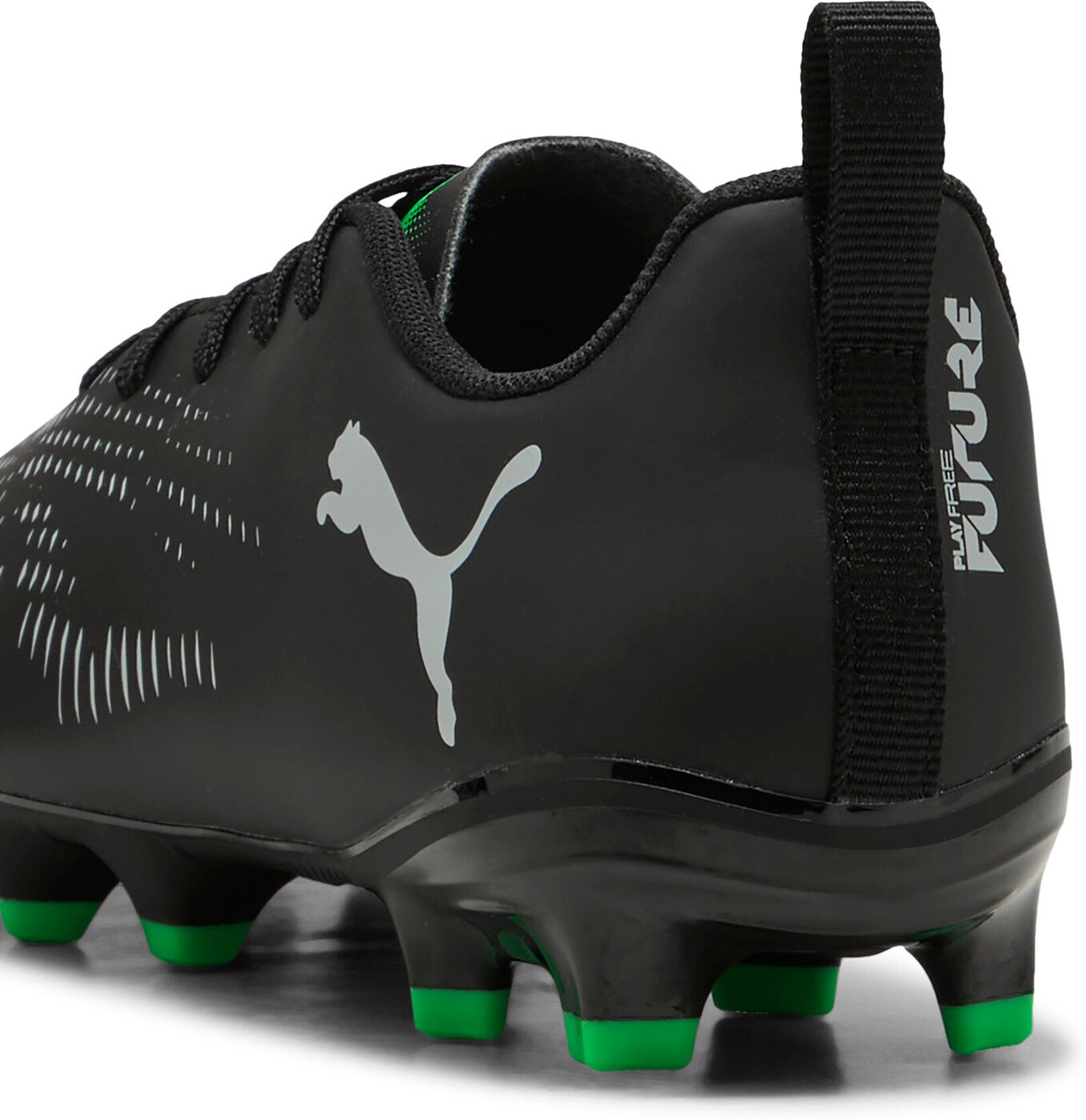PUMA - FUTURE 8 PLAY FG/AG Jr PUMA BLACK-PUMA SILVER-FLUO GREEN – Bild 6