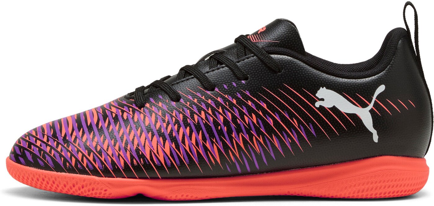 PUMA - FUTURE 8 PLAY IT Jr PUMA BLACK-PUMA WHITE-GLOWING RED – Bild 4