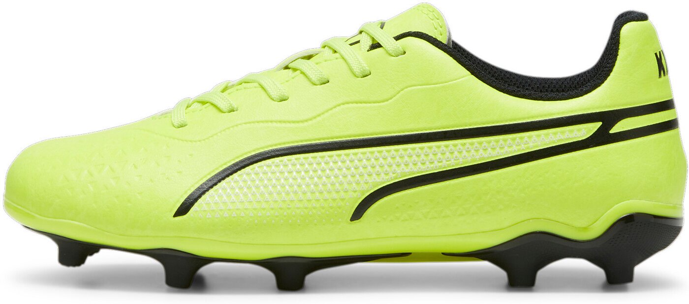 PUMA - KING MATCH FG/AG Jr ELECTRIC LIME-PUMA BLACK-POISO – Bild 4