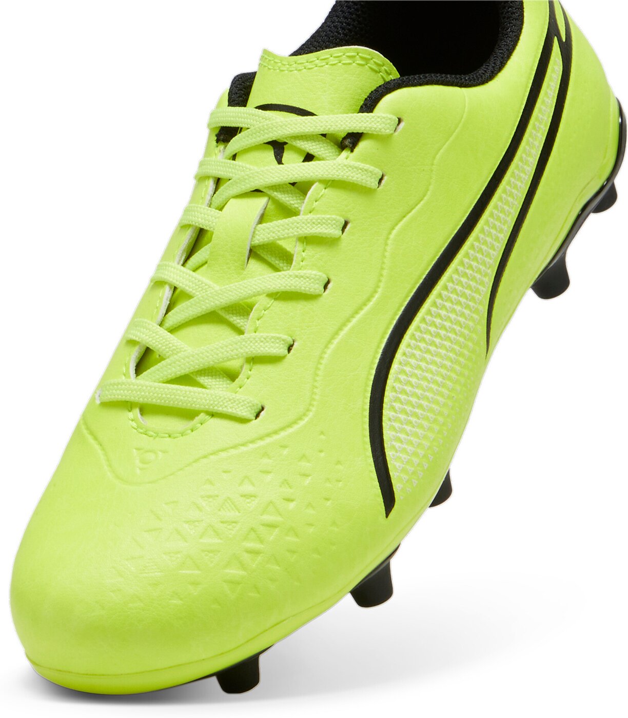 PUMA - KING MATCH FG/AG Jr ELECTRIC LIME-PUMA BLACK-POISO – Bild 5