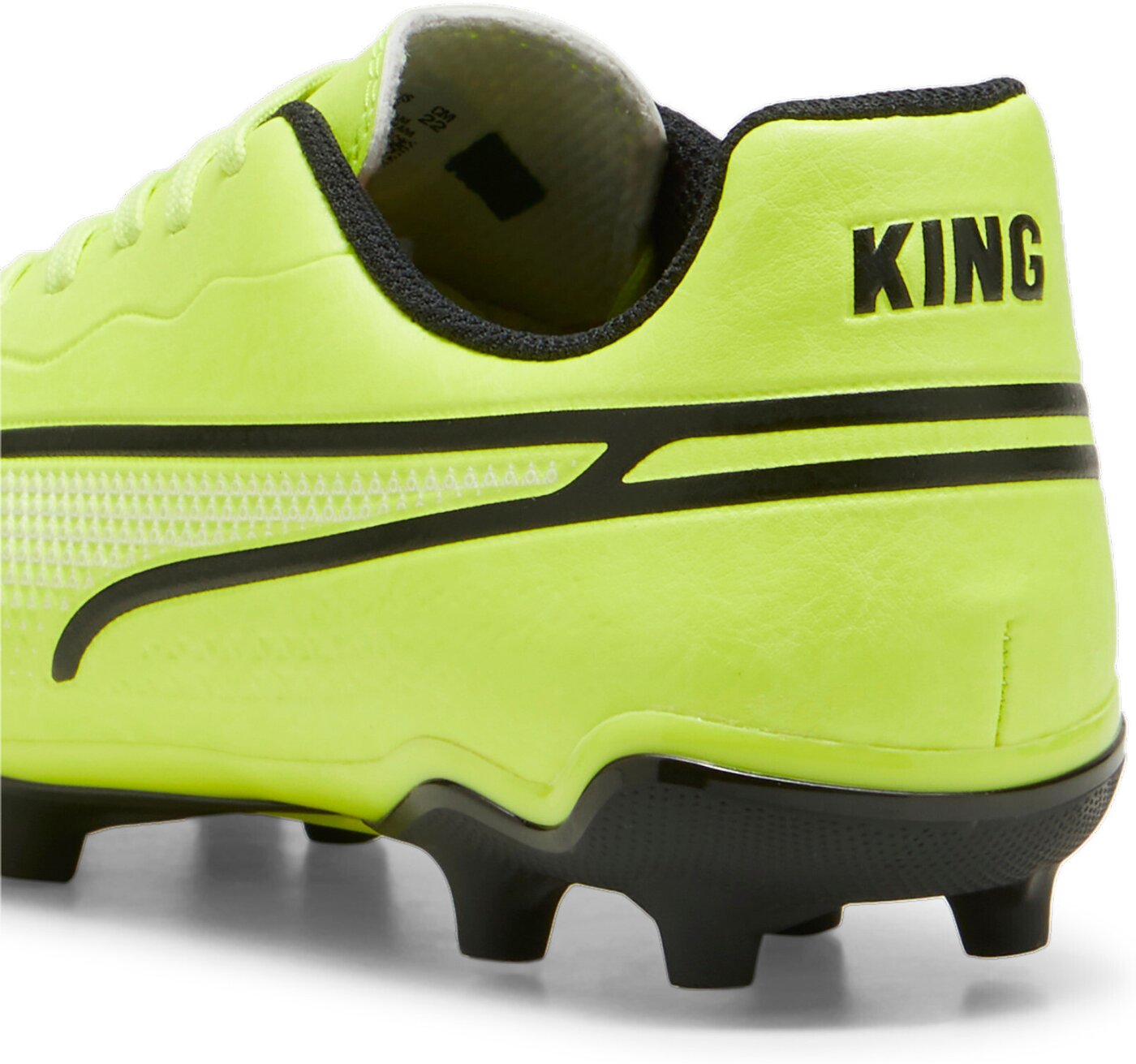 PUMA - KING MATCH FG/AG Jr ELECTRIC LIME-PUMA BLACK-POISO – Bild 6