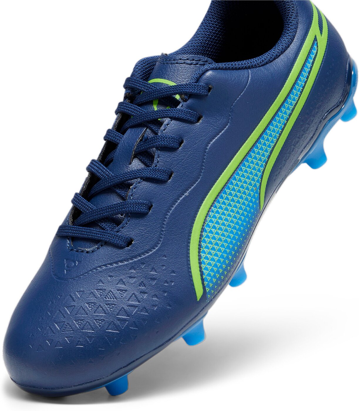 PUMA - KING MATCH FG/AG Jr PERSIAN BLUE-PRO GREEN-ULTRA B – Bild 4