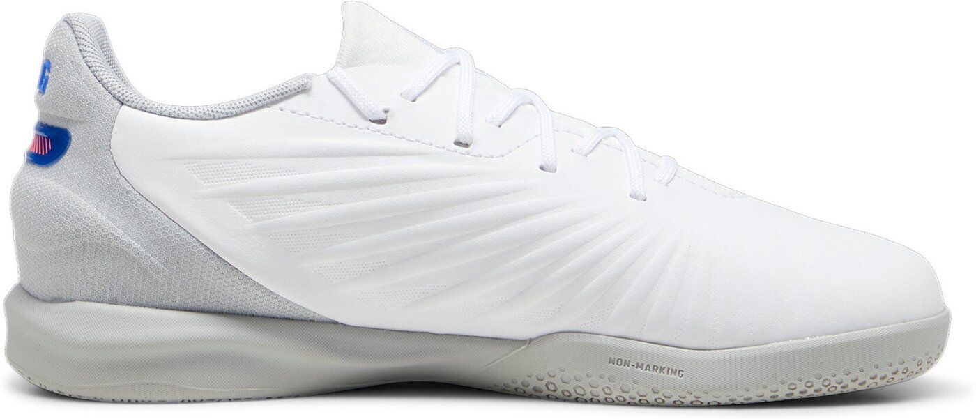 PUMA - KING MATCH IT Jr PUMA WHITE-BLUEMAZING-FLAT LIGHT GR