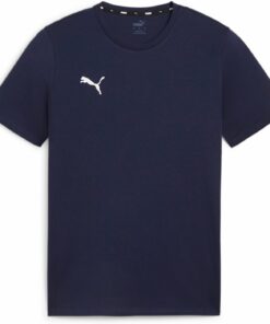 PUMA - teamGOAL Casuals Tee PUMA NAVY-PUMA WHITE