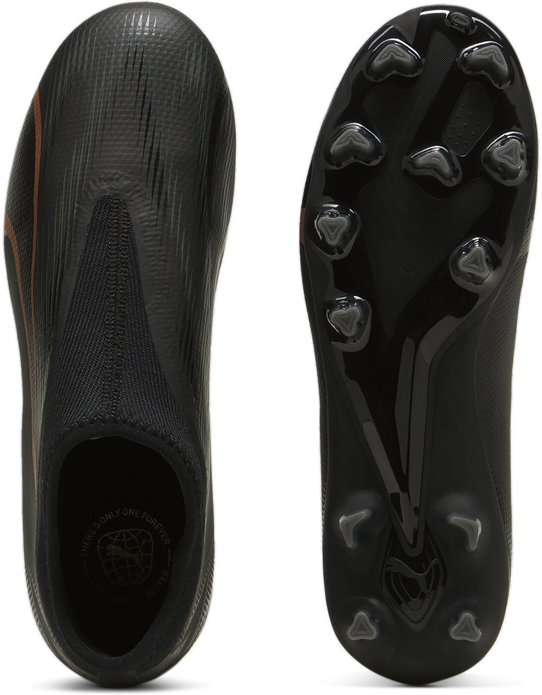 PUMA - ULTRA MATCH LL FG/AG Jr PUMA BLACK-COPPER ROSE – Bild 2