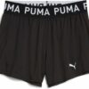 PUMA - W PUMA STRONG KNIT SHORT 3 PUMA BLACK
