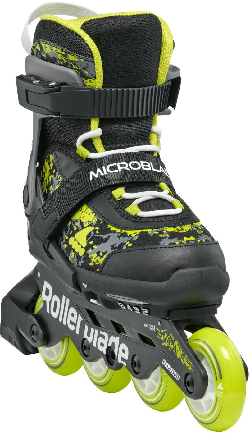 ROLLERBLADE - MICROBLADE SL NG01 SCHWARZ/LIME – Bild 5