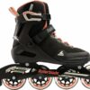 ROLLERBLADE - SIRIO 84 W NERO/CORALLO