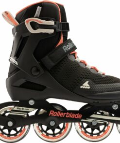 ROLLERBLADE - SIRIO 84 W NERO/CORALLO