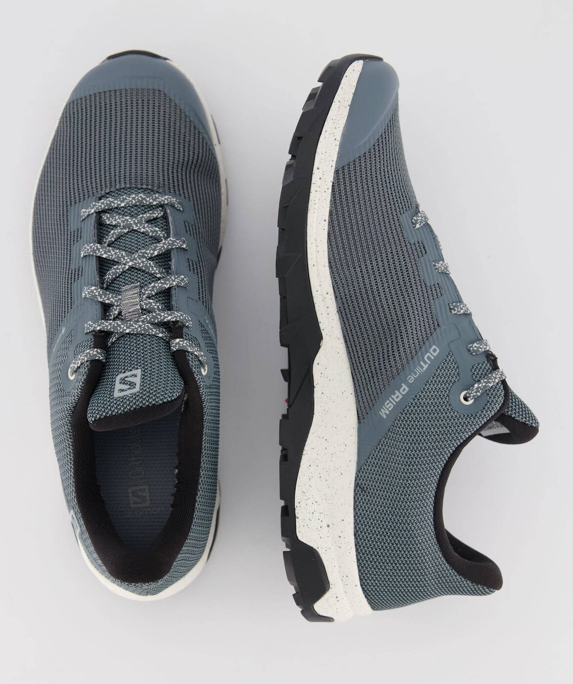 SALOMON - SHOES OUTLINE PRISM GTX STORMY STORMY WEATHER/VANILLA ICE/BLA – Bild 2