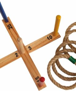 SCHILDKRÖT FUN SPORTS - RINGWURFSPIEL (1 Wurfkreuz 38x38x21cm, 5 Wurfringe) KEINE FARBE