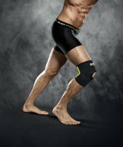 SELECT - Kniebandage mit Kniescheibenstütze SCHWARZ