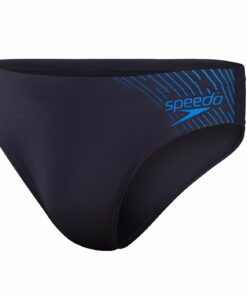 SPEEDO - Mens Medley Logo 7cm Brief TRUE NAVY / TRUE COBALT