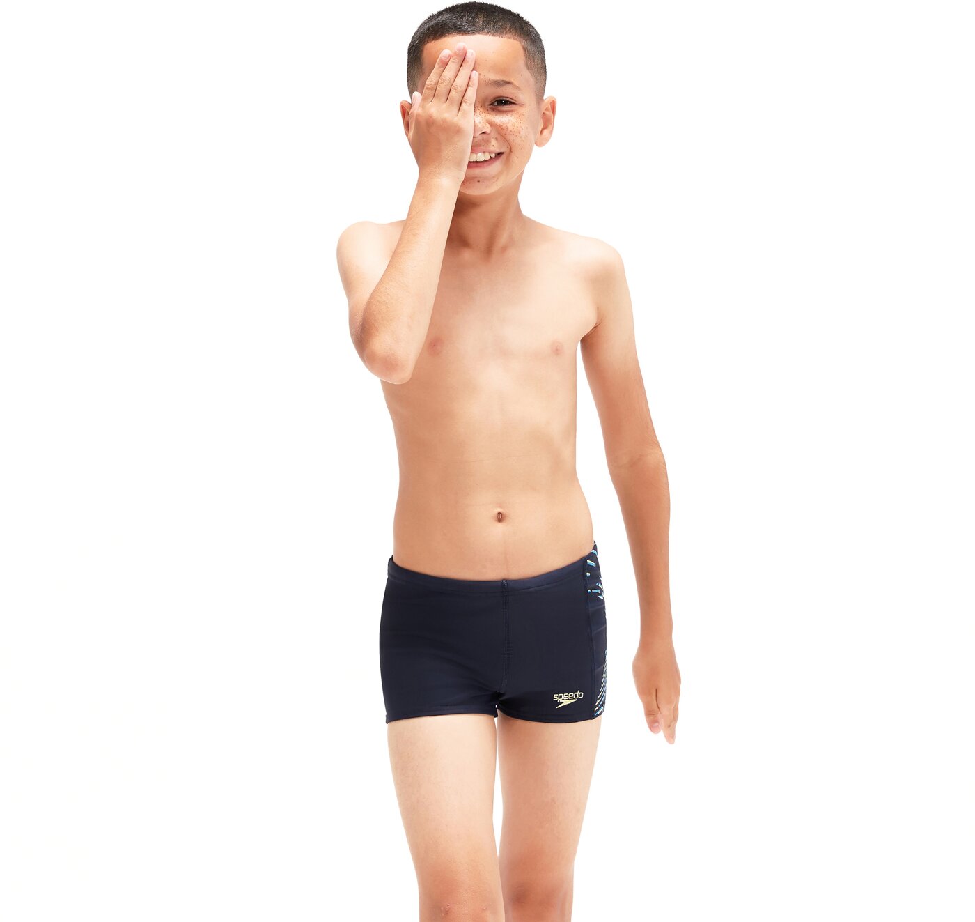 SPEEDO - PLMT PRNT ASHT JM NAVY/GREEN TRUE NAVY/BONDI BLUE/SPRITZ 4 – Bild 2