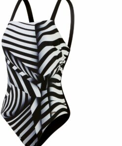 SPEEDO - SPDSCU AMRGLW PT 1PC AF BLACK/WHITE BLACK/WHITE