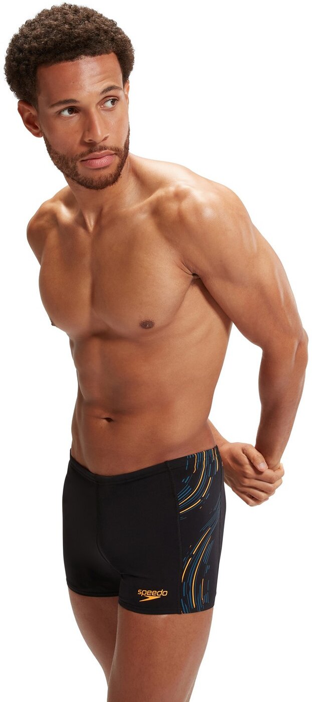 SPEEDO - TECH PNL ASHT AM BLACK/BLUE BLACK /MANDARIN PEEL / DARK TEAL – Bild 5