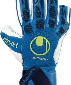 UHLSPORT - HYPERACT SUPERSOFT NIGHT BLAU/WEIß/FLUO GELB