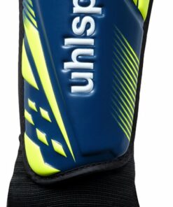 UHLSPORT - Tibia Plate Pro MARINE/FLUO GELB