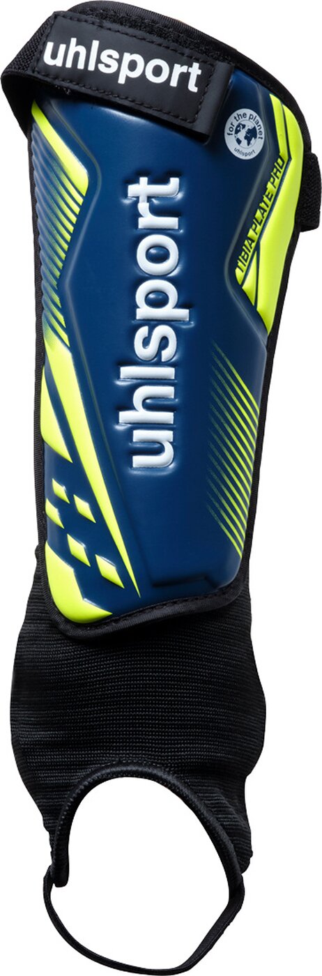 UHLSPORT - Tibia Plate Pro MARINE/FLUO GELB