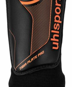 UHLSPORT - TIBIA PLATE PRO SCHWARZ/FLUO ORANGE