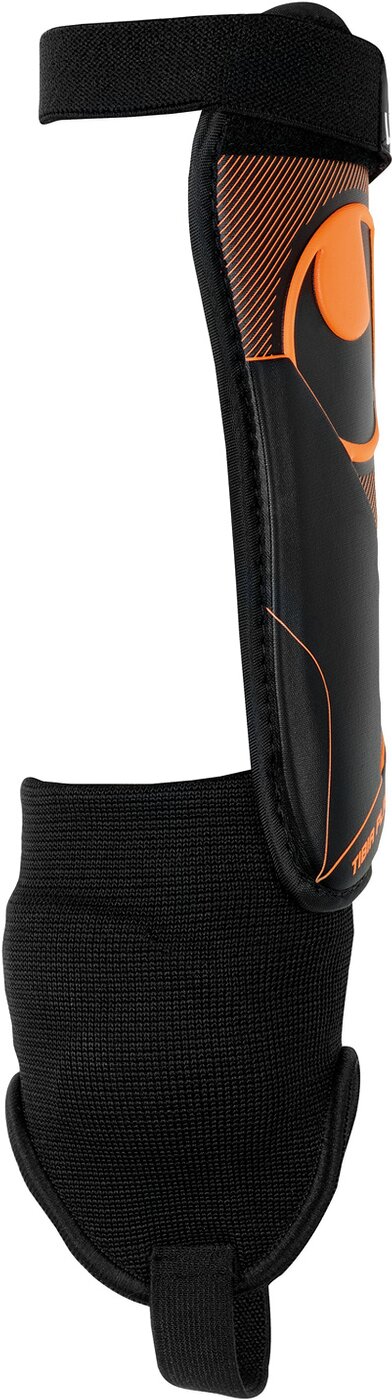 UHLSPORT - TIBIA PLATE PRO SCHWARZ/FLUO ORANGE – Bild 2