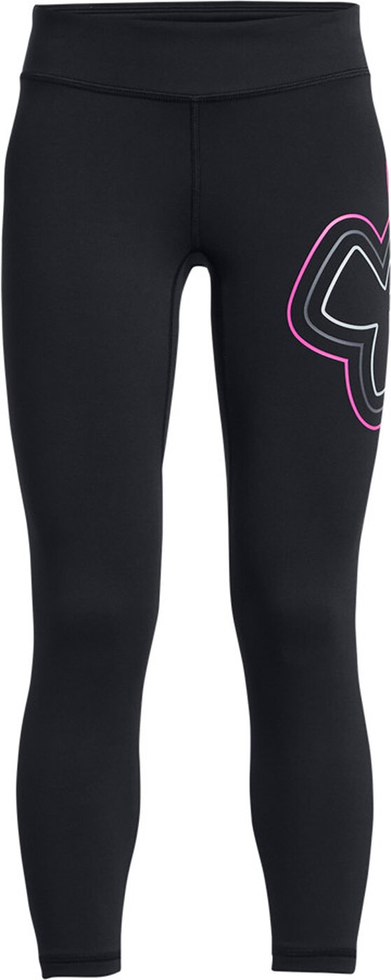 UNDER ARMOUR - MOTION BRANDED ANKLE LEGGING BLACK