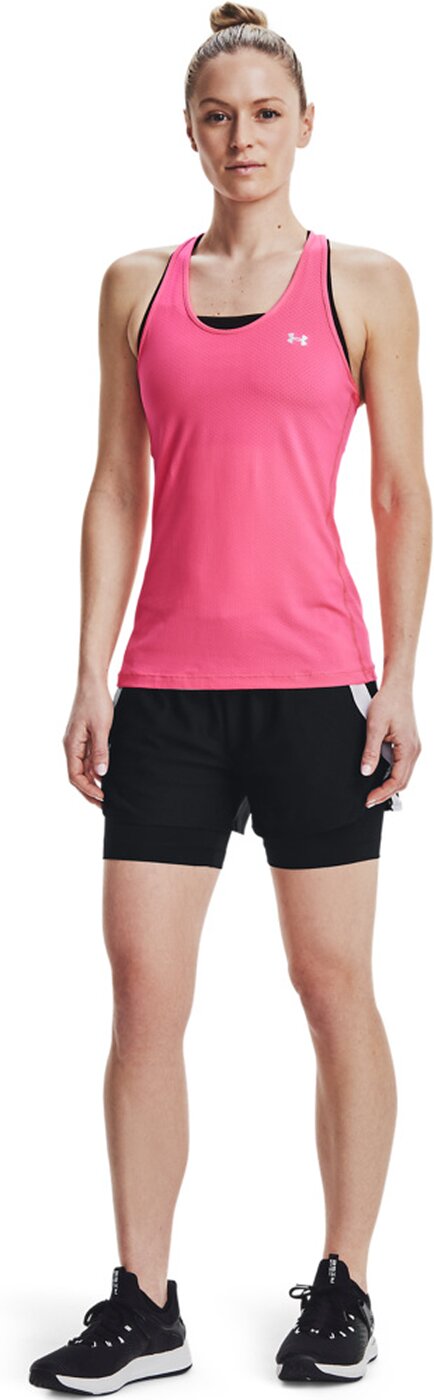 UNDER ARMOUR - PLAY UP 2-IN-1 SHORTS BLACK / BLACK / WHITE – Bild 5