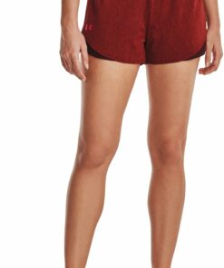 UNDER ARMOUR - PLAY UP TWIST SHORTS 3.0 690 CHESTNUT RED