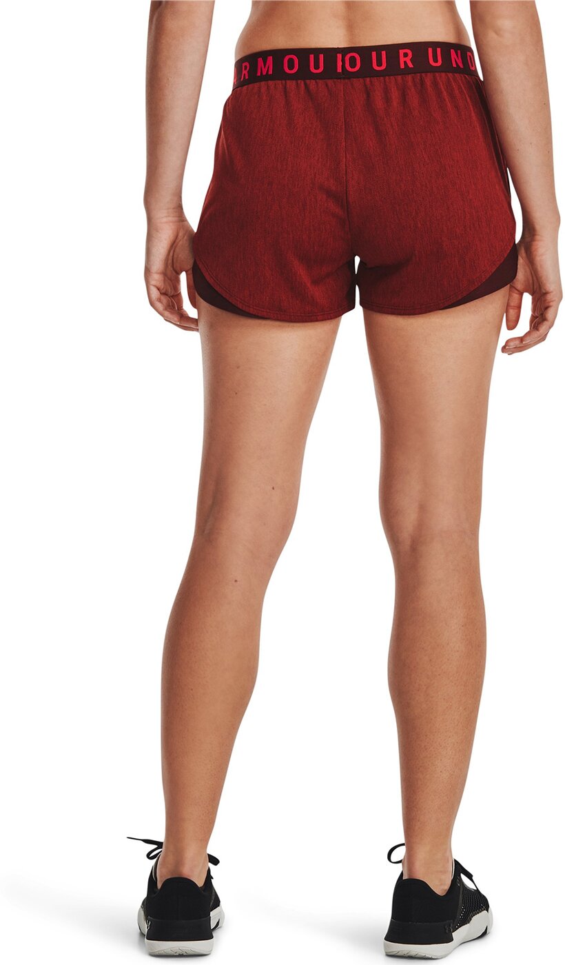 UNDER ARMOUR - PLAY UP TWIST SHORTS 3.0 690 CHESTNUT RED – Bild 2