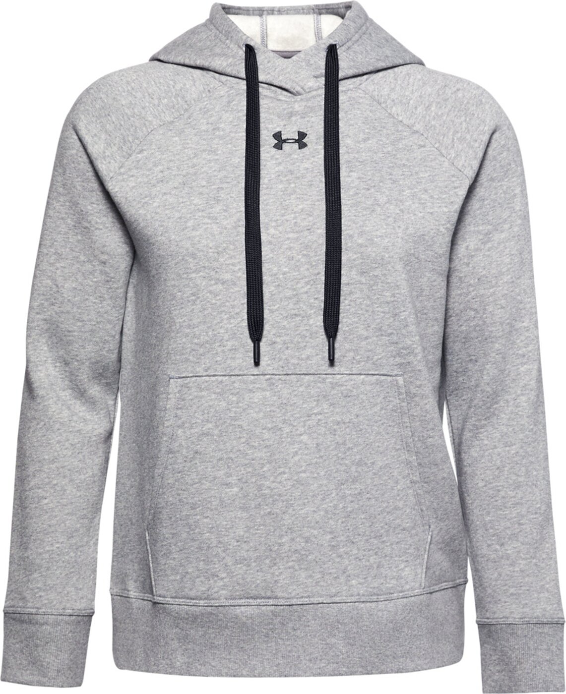 UNDER ARMOUR - RIVAL FLEECE HB HOODIE 035 STEEL MEDIUM HEATHER