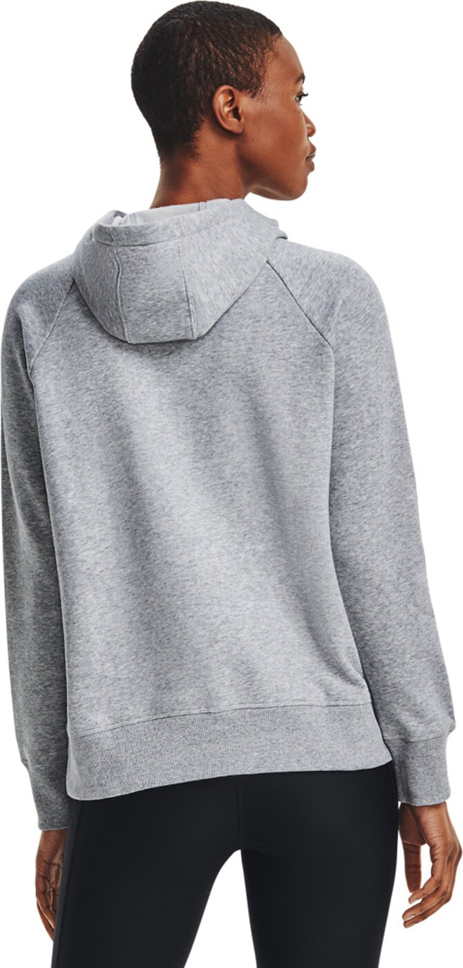 UNDER ARMOUR - RIVAL FLEECE HB HOODIE 035 STEEL MEDIUM HEATHER – Bild 4