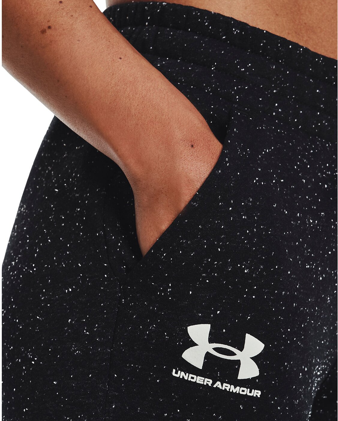 UNDER ARMOUR - RIVAL FLEECE JOGGERS 002 BLACK – Bild 6