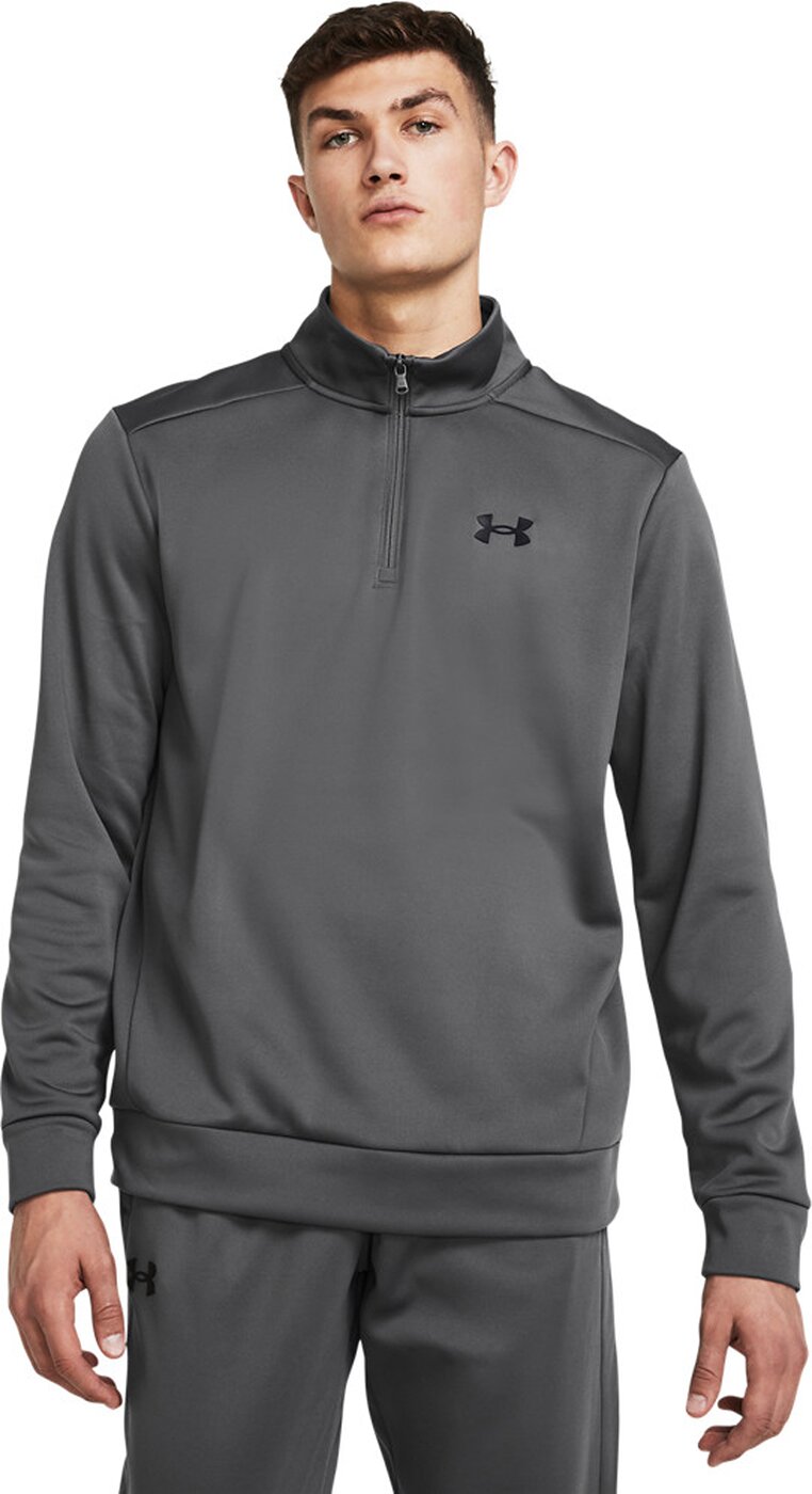 UNDER ARMOUR - UA ARMOUR FLEECE 1/4 ZIP CASTLEROCK – Bild 3