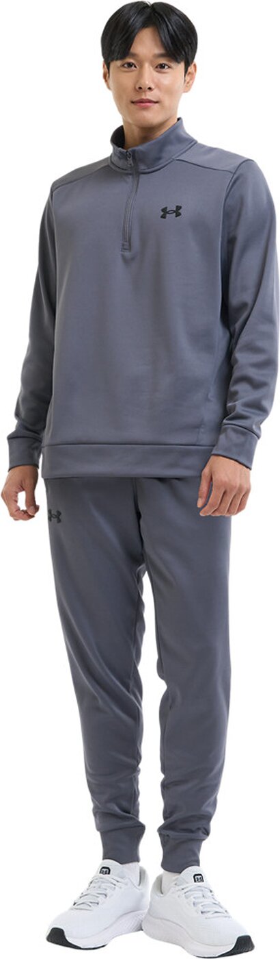 UNDER ARMOUR - UA ARMOUR FLEECE 1/4 ZIP CASTLEROCK – Bild 5
