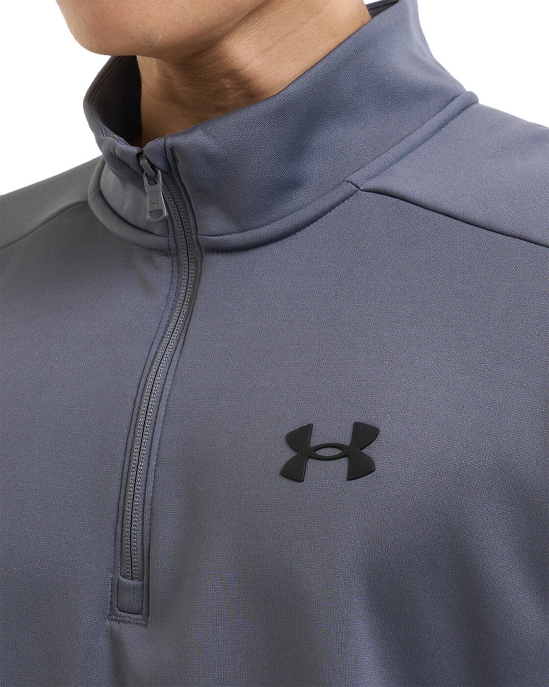 UNDER ARMOUR - UA ARMOUR FLEECE 1/4 ZIP CASTLEROCK – Bild 9