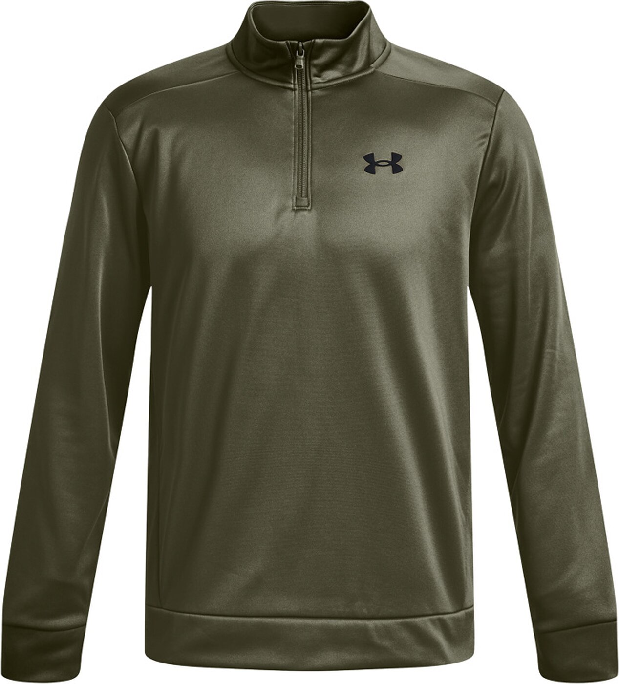 UNDER ARMOUR - UA ARMOUR FLEECE 1/4 ZIP MARINE OD GREEN