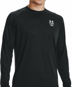 UNDER ARMOUR - UA ARMOURPRINT LS 001 BLACK