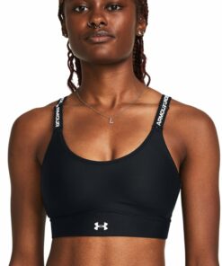 UNDER ARMOUR - UA INFINITY MID 2.0 BRA BLACK
