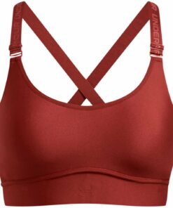 UNDER ARMOUR - UA INFINITY MID 2.0 BRA EARTHEN ORANGE
