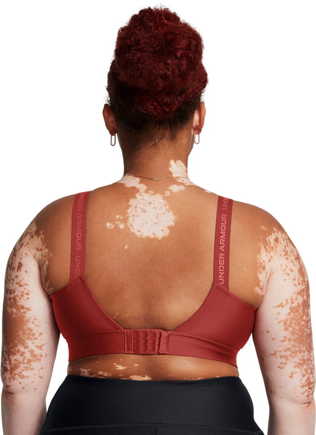 UNDER ARMOUR - UA INFINITY MID 2.0 BRA EARTHEN ORANGE – Bild 7