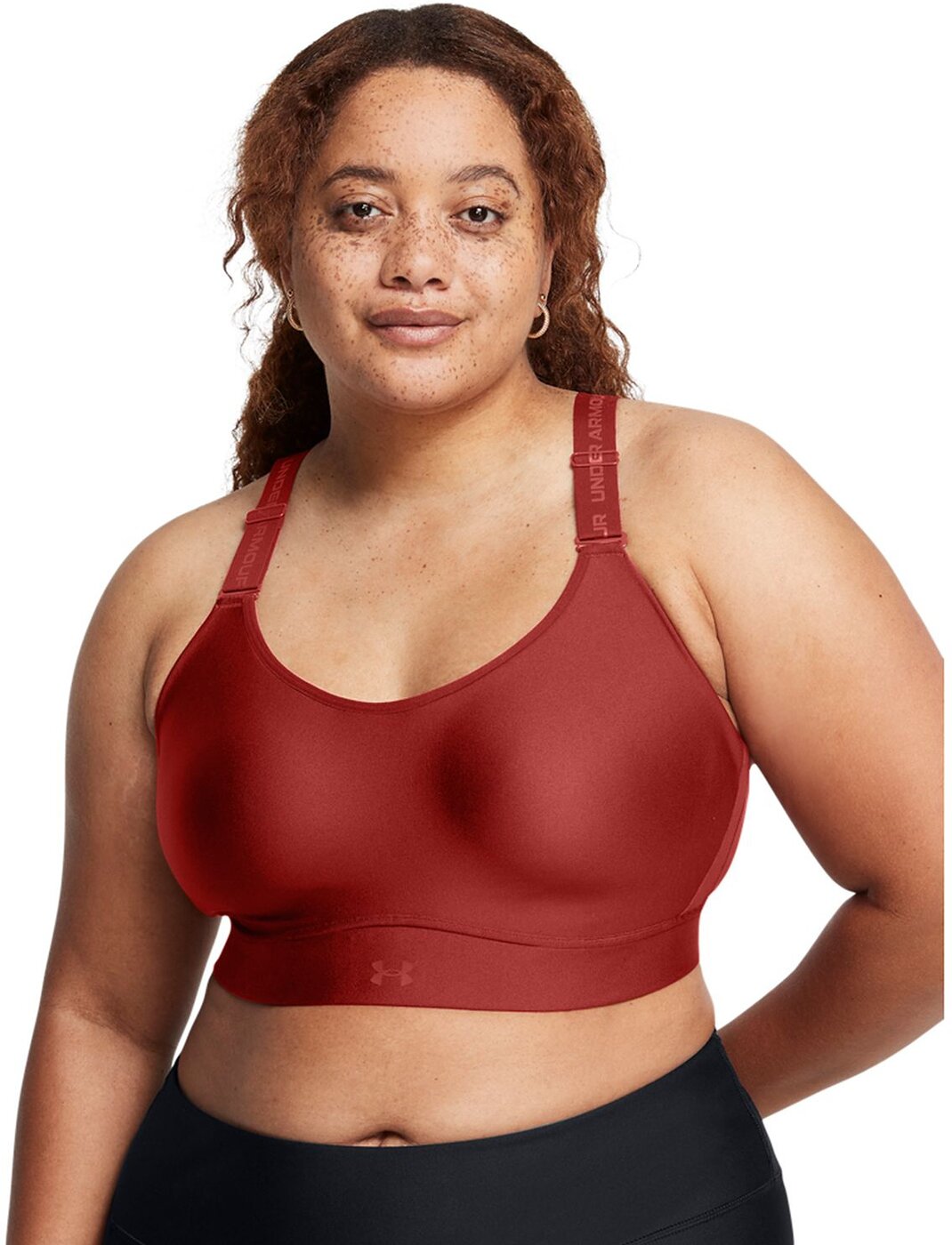 UNDER ARMOUR - UA INFINITY MID 2.0 BRA EARTHEN ORANGE – Bild 9