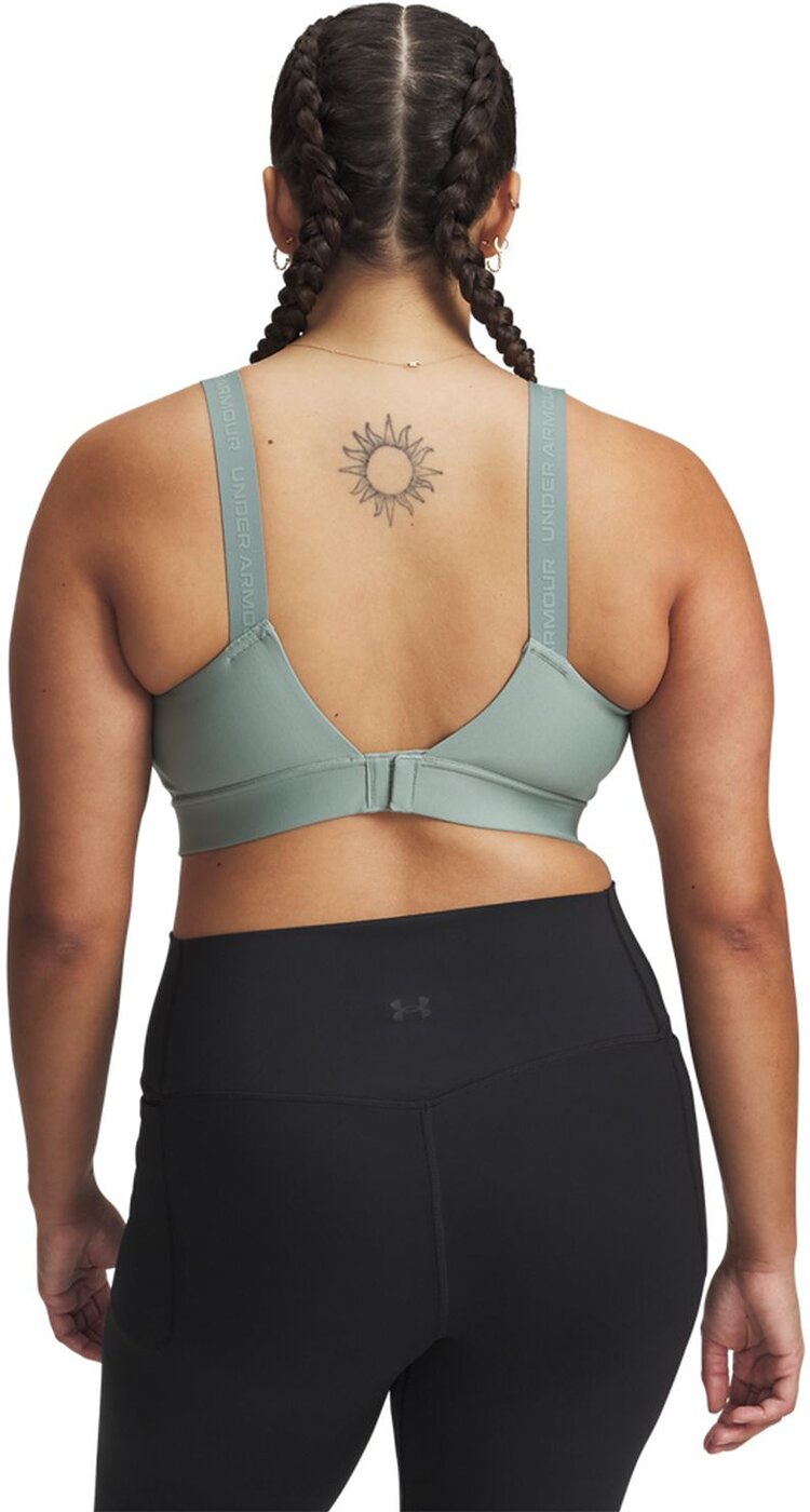 UNDER ARMOUR - UA INFINITY MID 2.0 BRA SILICA GREEN – Bild 6