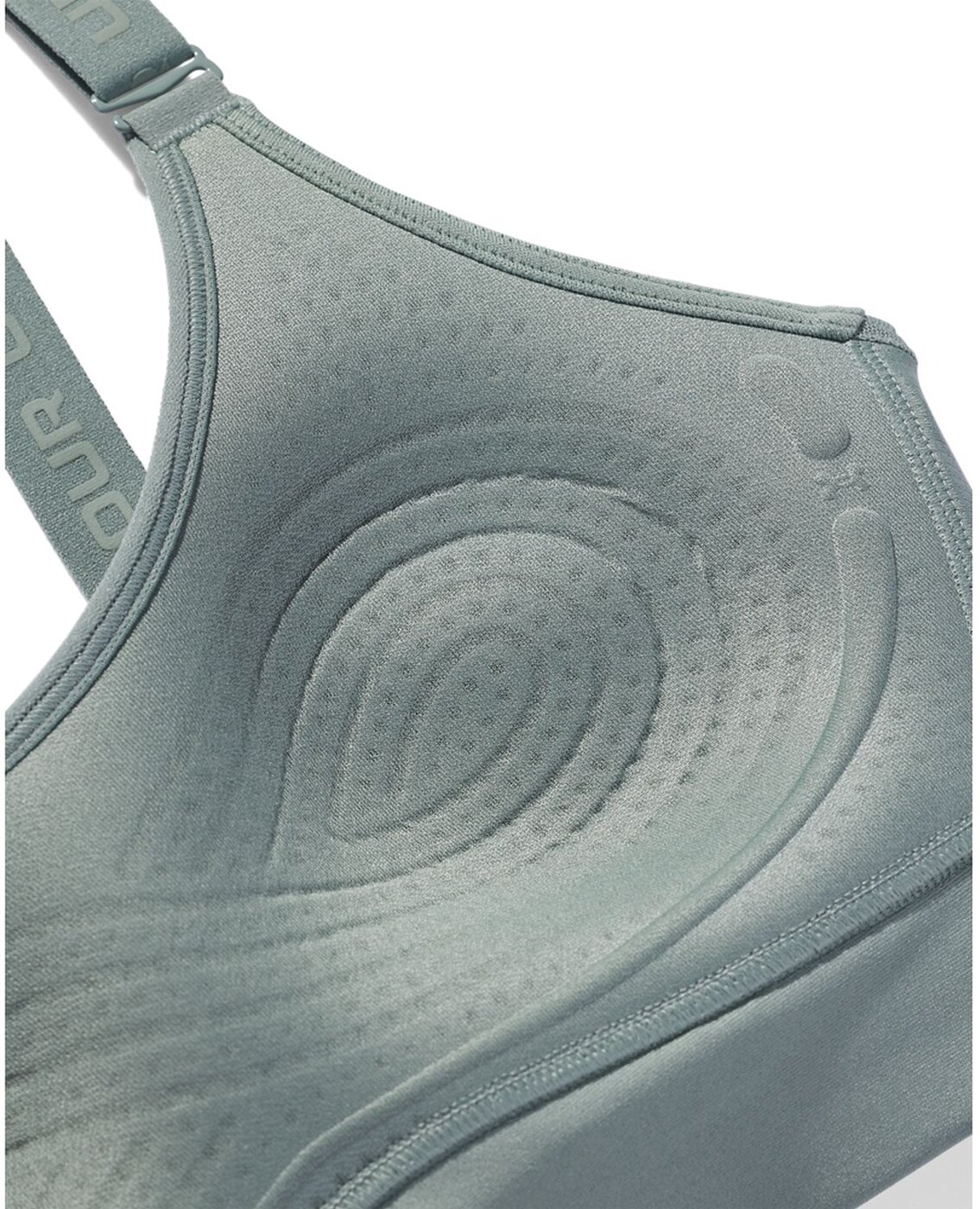 UNDER ARMOUR - UA INFINITY MID 2.0 BRA SILICA GREEN – Bild 9