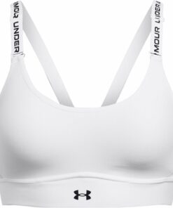 UNDER ARMOUR - UA INFINITY MID 2.0 BRA WHITE