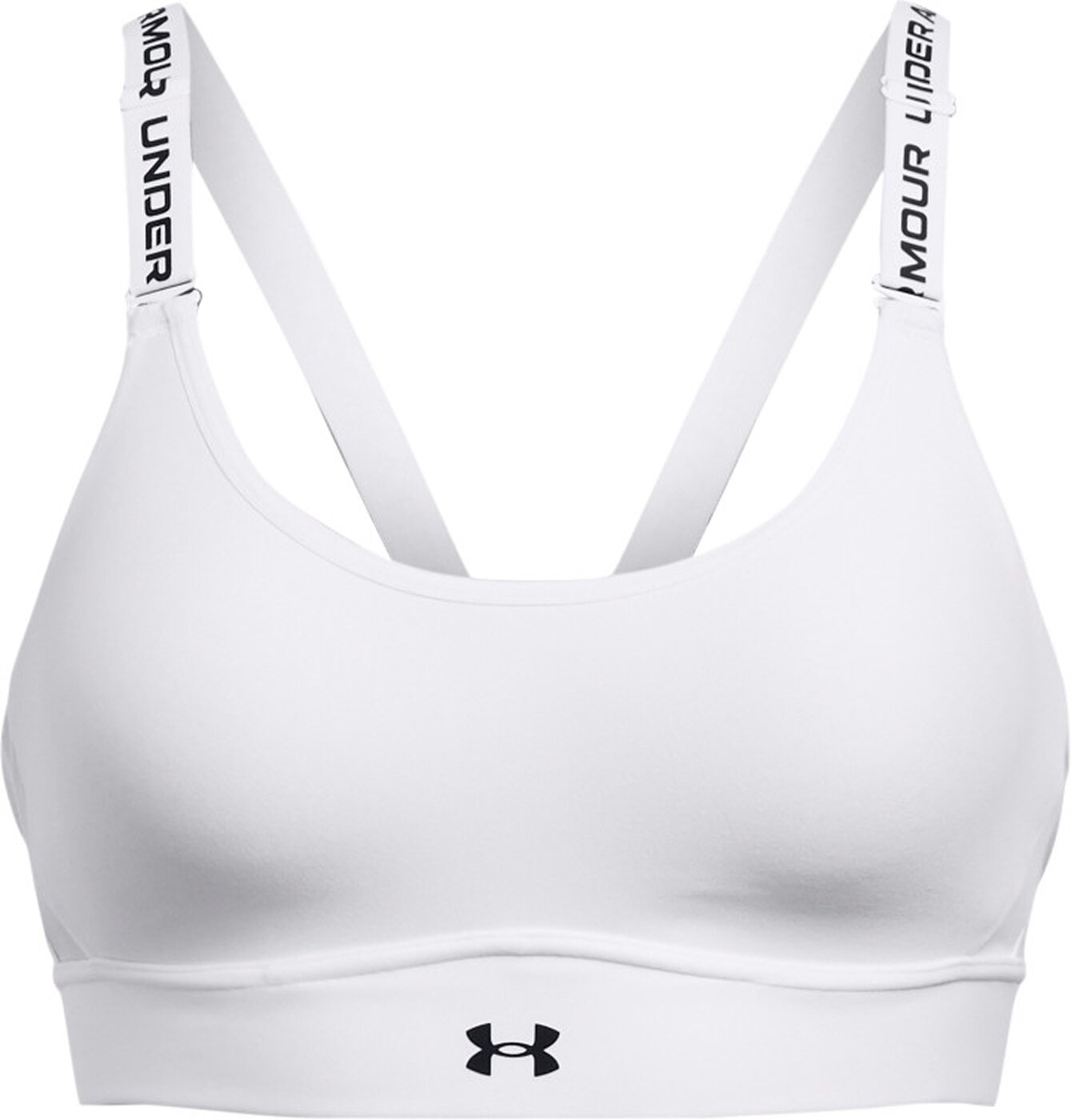 UNDER ARMOUR - UA INFINITY MID 2.0 BRA WHITE