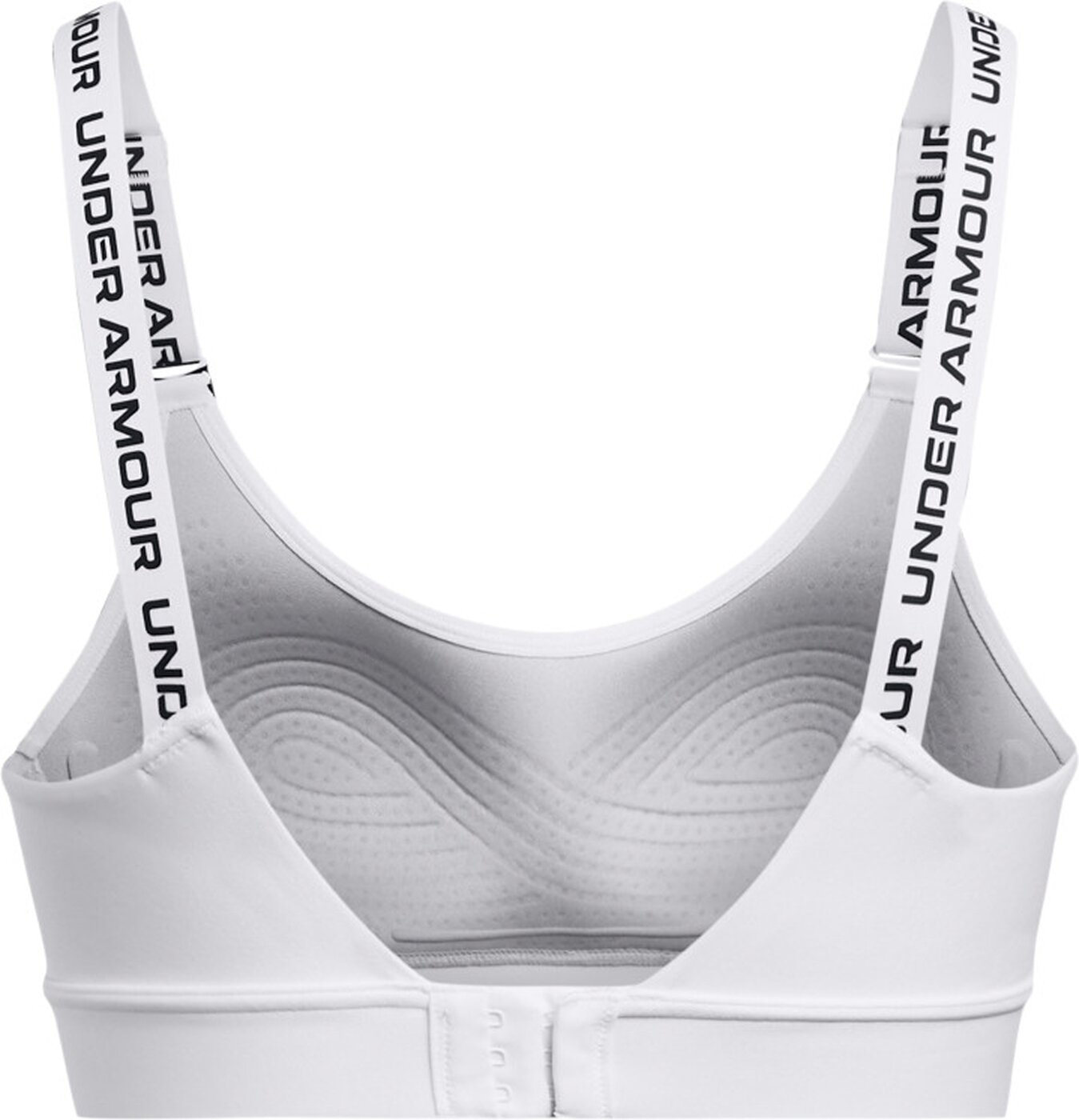 UNDER ARMOUR - UA INFINITY MID 2.0 BRA WHITE – Bild 2