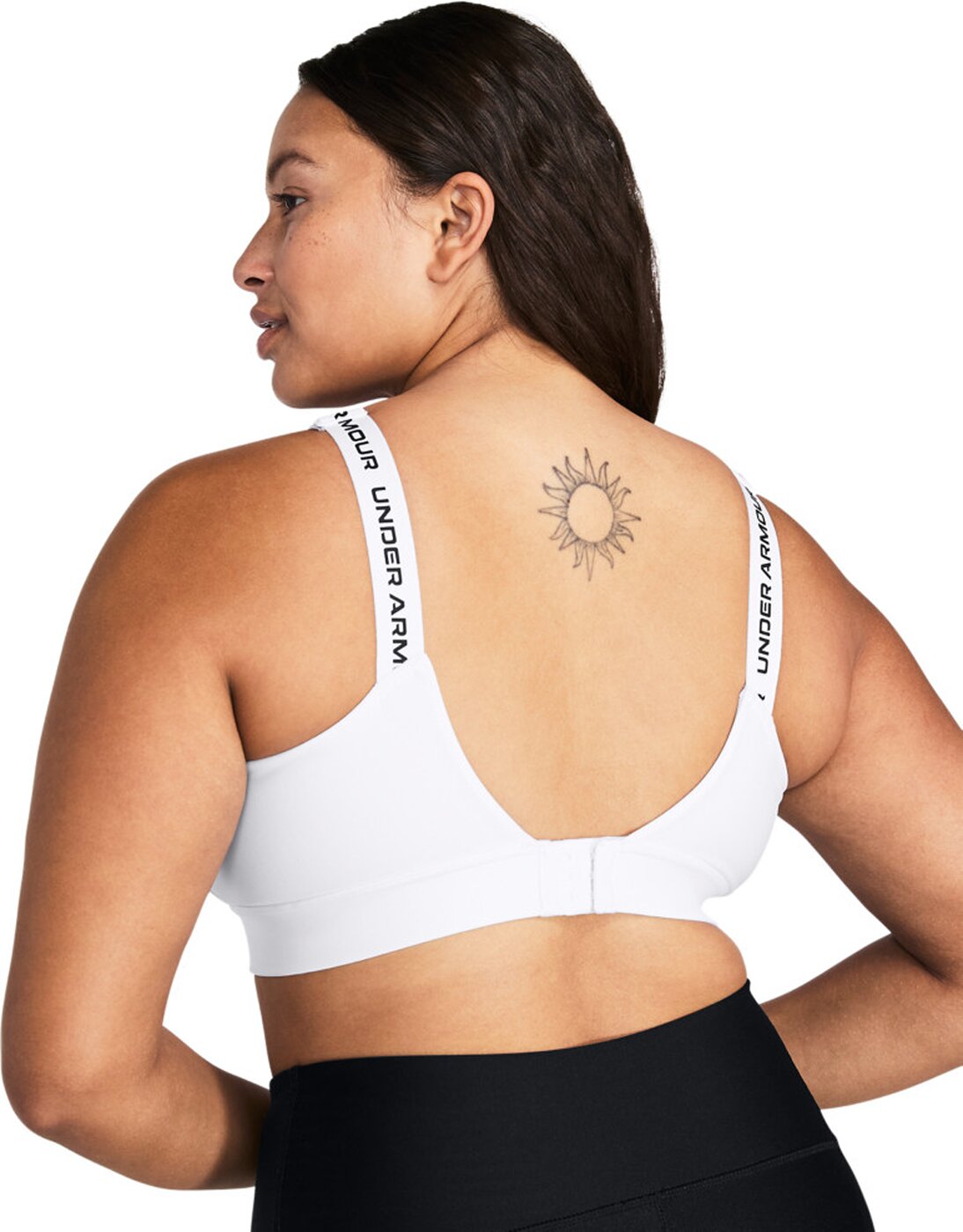 UNDER ARMOUR - UA INFINITY MID 2.0 BRA WHITE – Bild 9