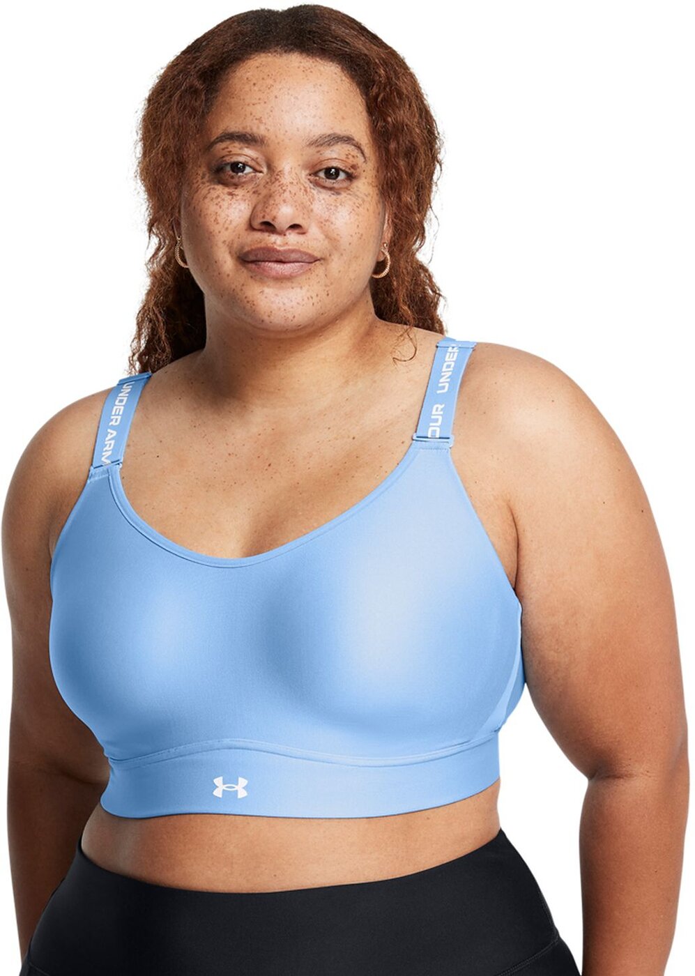 UNDER ARMOUR - UA INFINITY MID BRA HORIZON BLUE – Bild 9