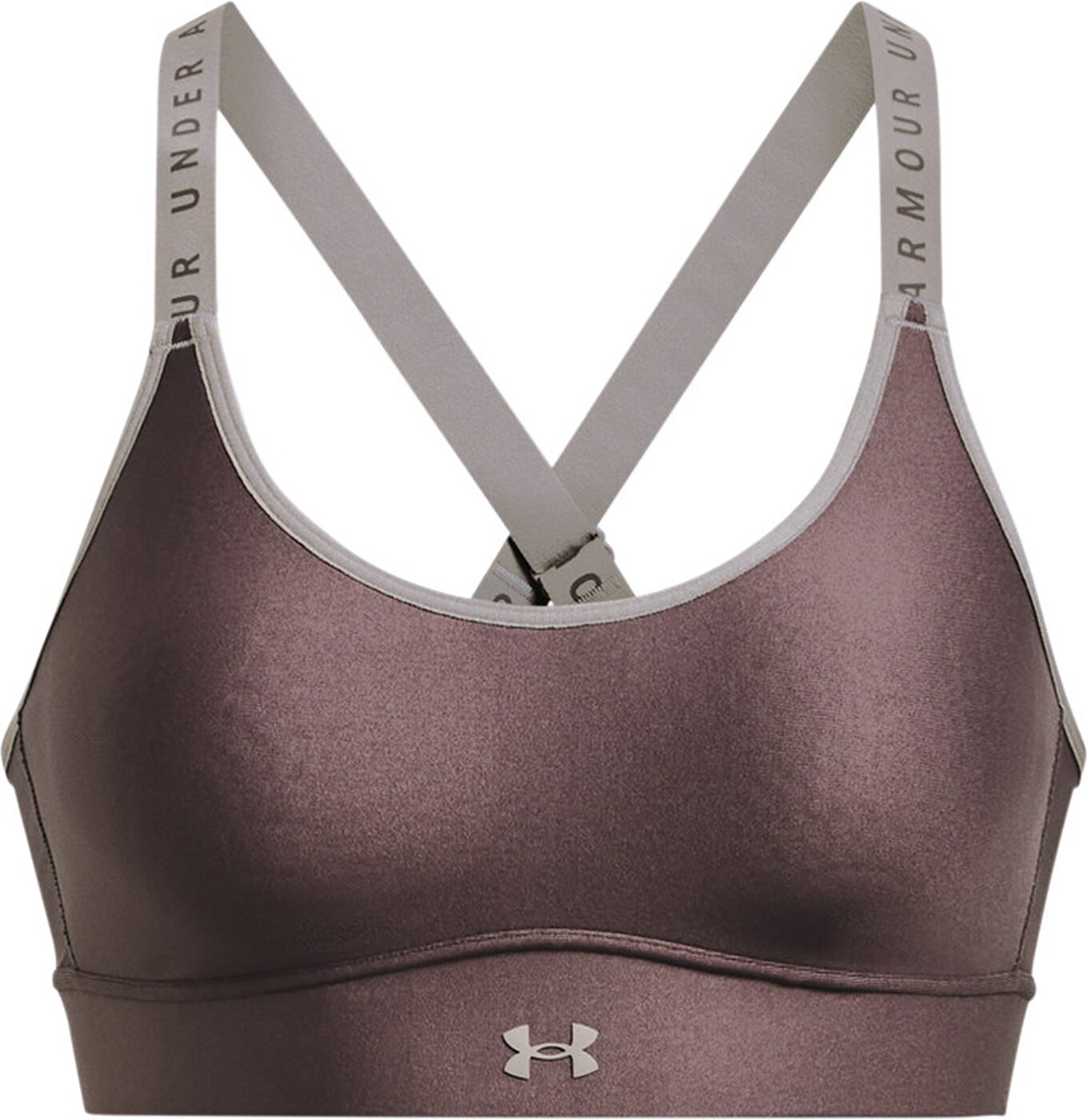 UNDER ARMOUR - UA INFINITY MID COVERED ASH TAUPE