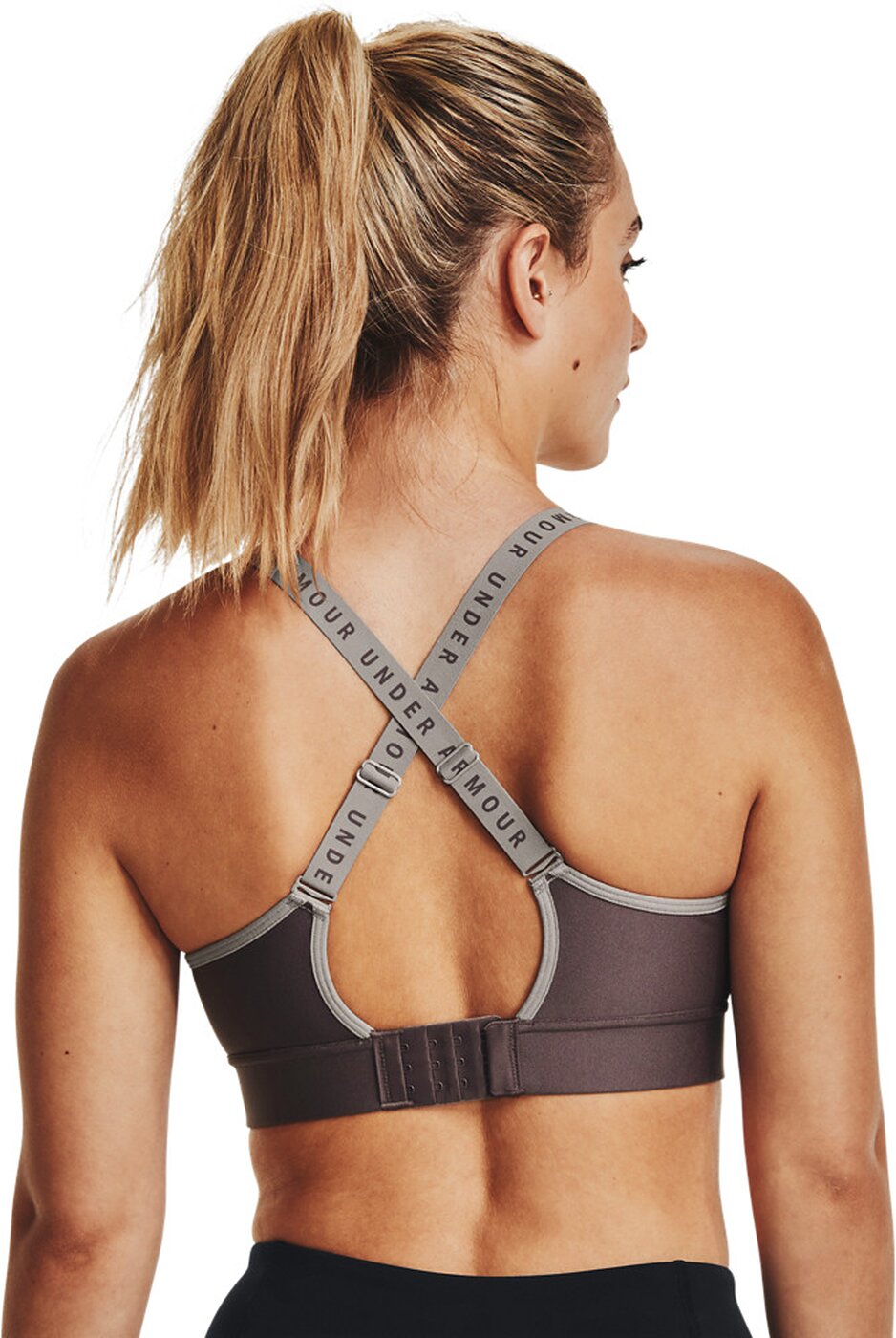 UNDER ARMOUR - UA INFINITY MID COVERED ASH TAUPE – Bild 4